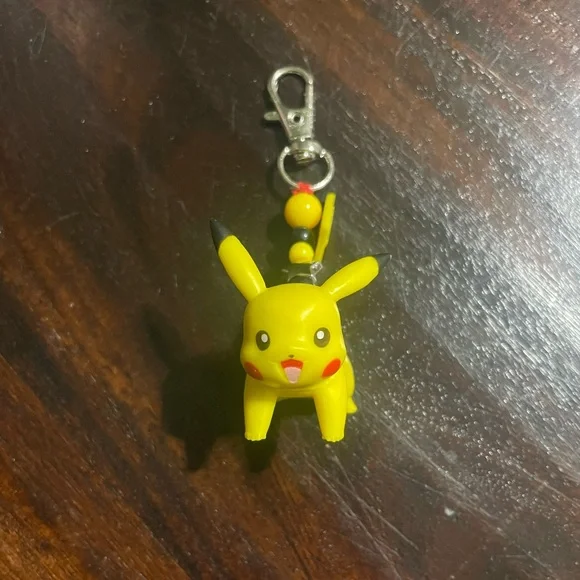 Handmade Pikachu Keychain - Picture 2 of 5